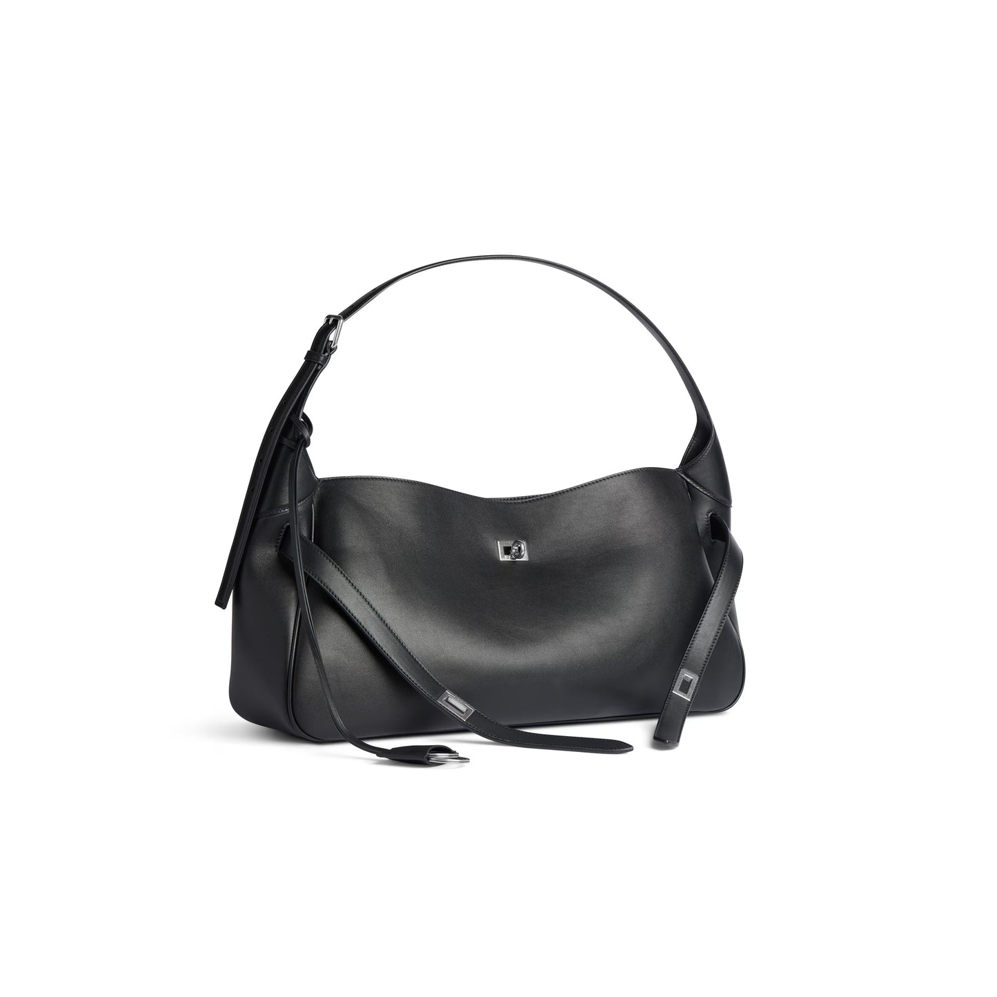 Balenciaga Bel Air Medium Shoulder Bag in Black