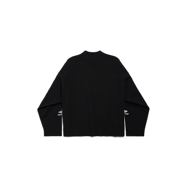 Ski Crewneck in Black