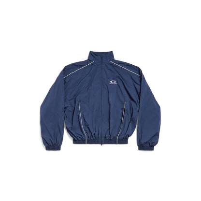 Balenciaga Loop Sports Icon Large Tracksuit Jacket in Navy