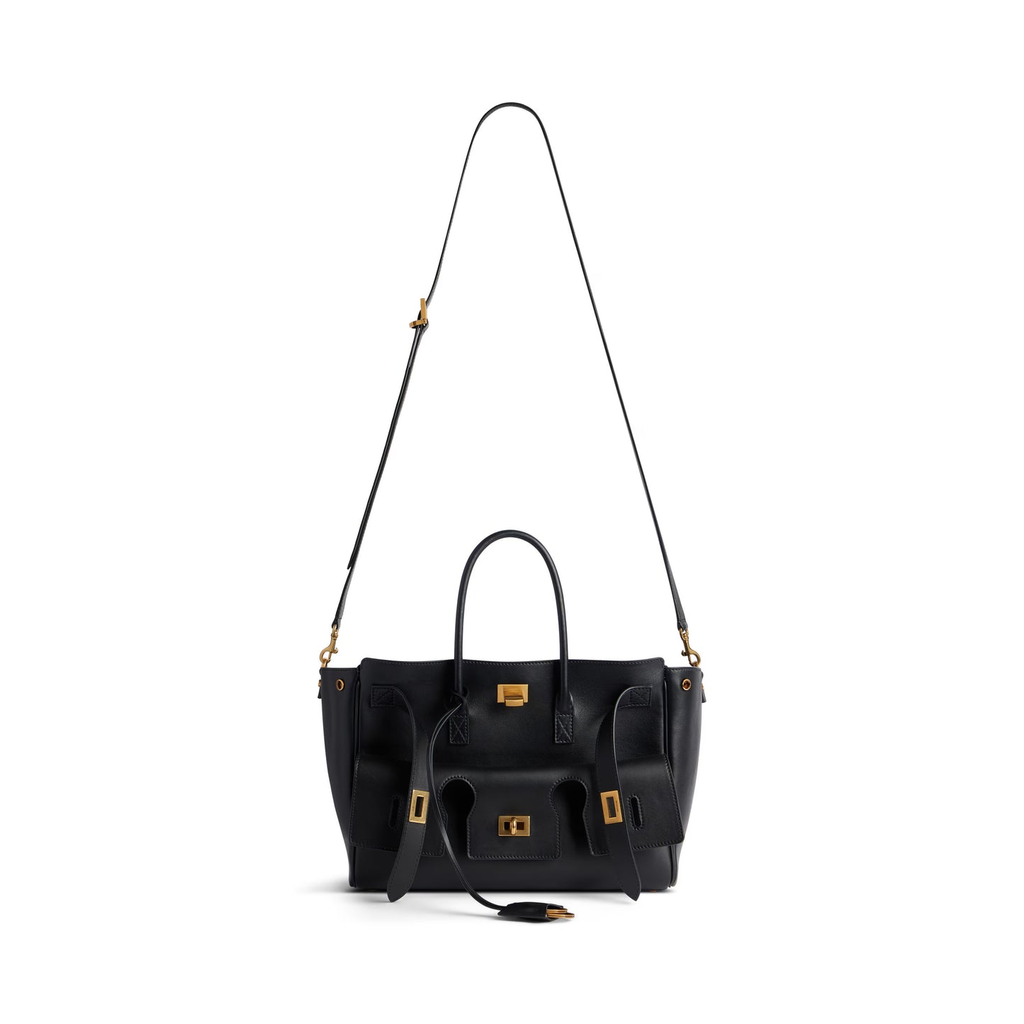 Balenciaga Bel Air Small Carry All Bag in Black