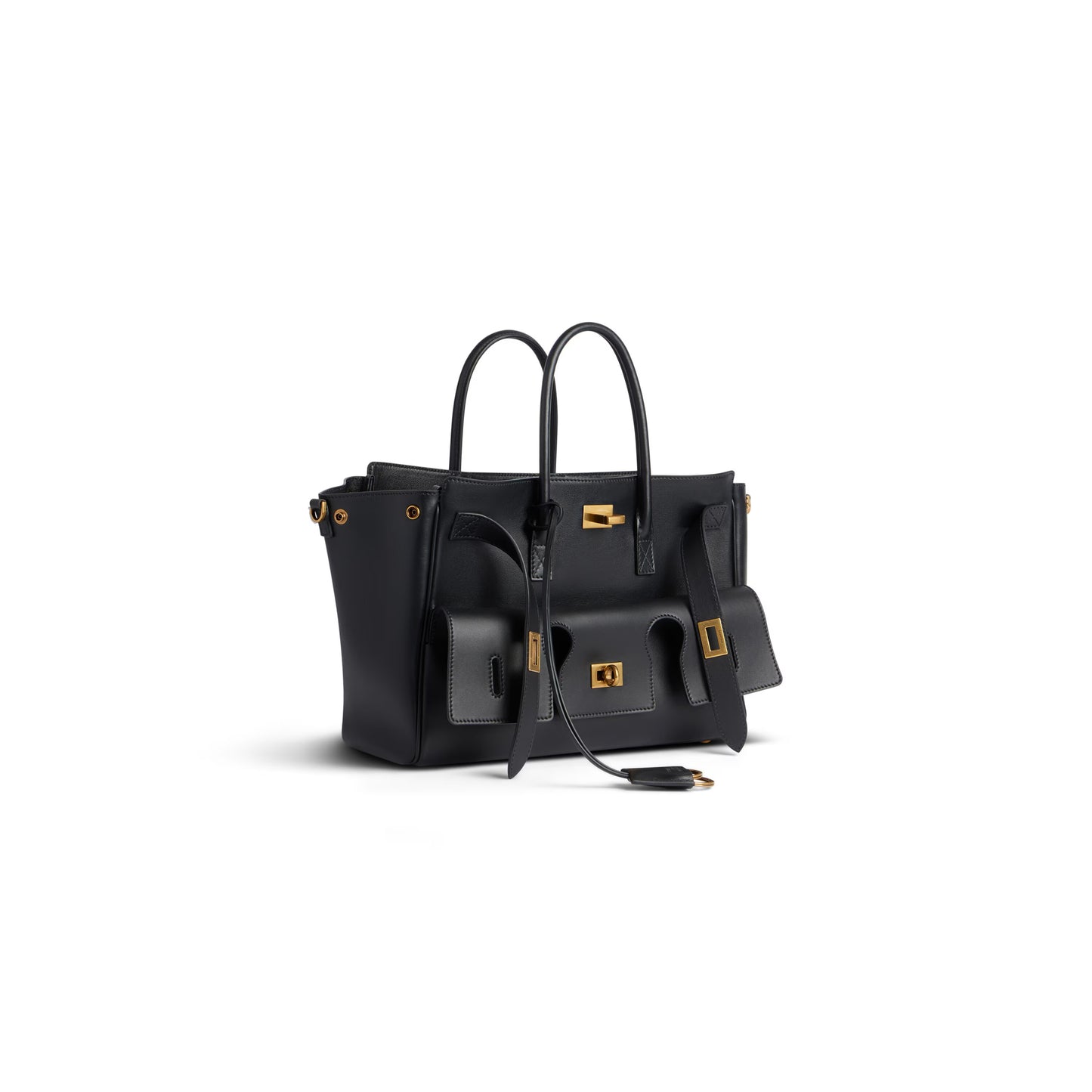 Balenciaga Bel Air Small Carry All Bag in Black
