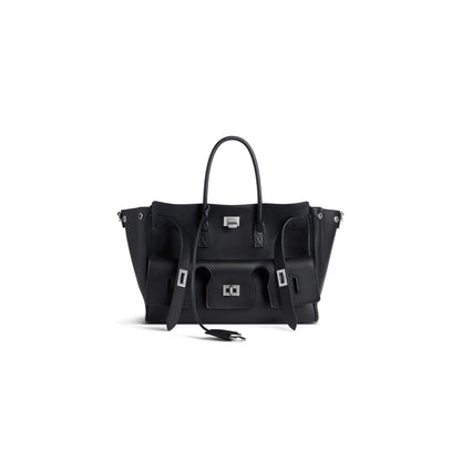 Balenciaga Bel Air Small Carry All Bag in Black