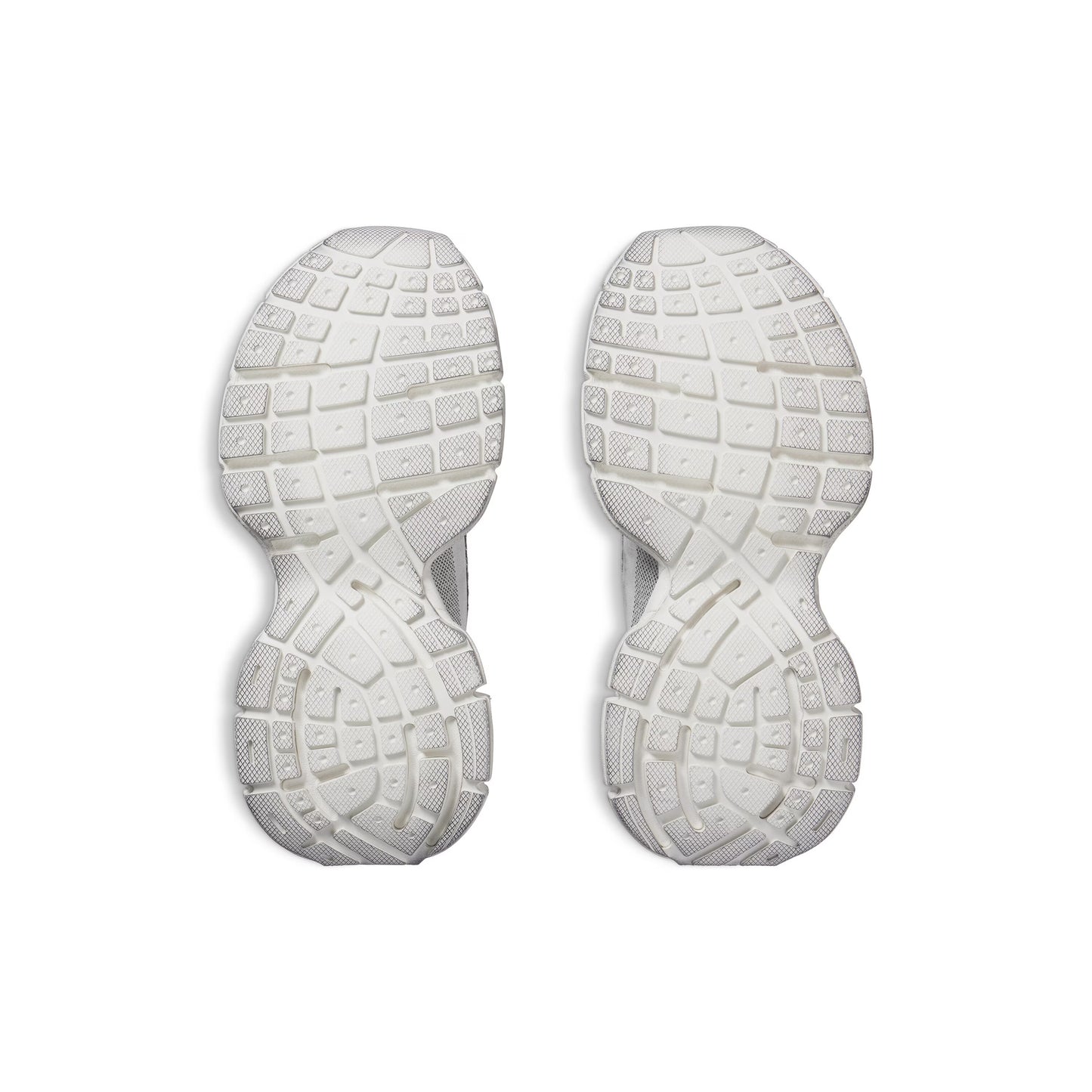 Women's Balenciaga 3XL Knit Sneaker in White/Black