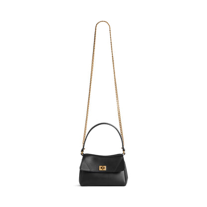 Balenciaga Rodeo Nano Bag With Chain in Black