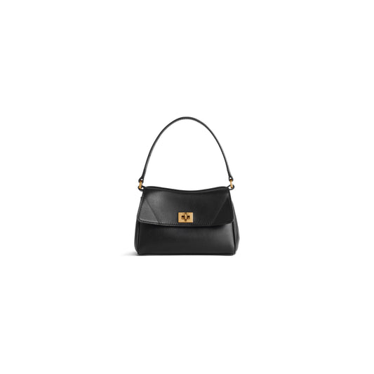 Balenciaga Rodeo Nano Bag With Chain in Black