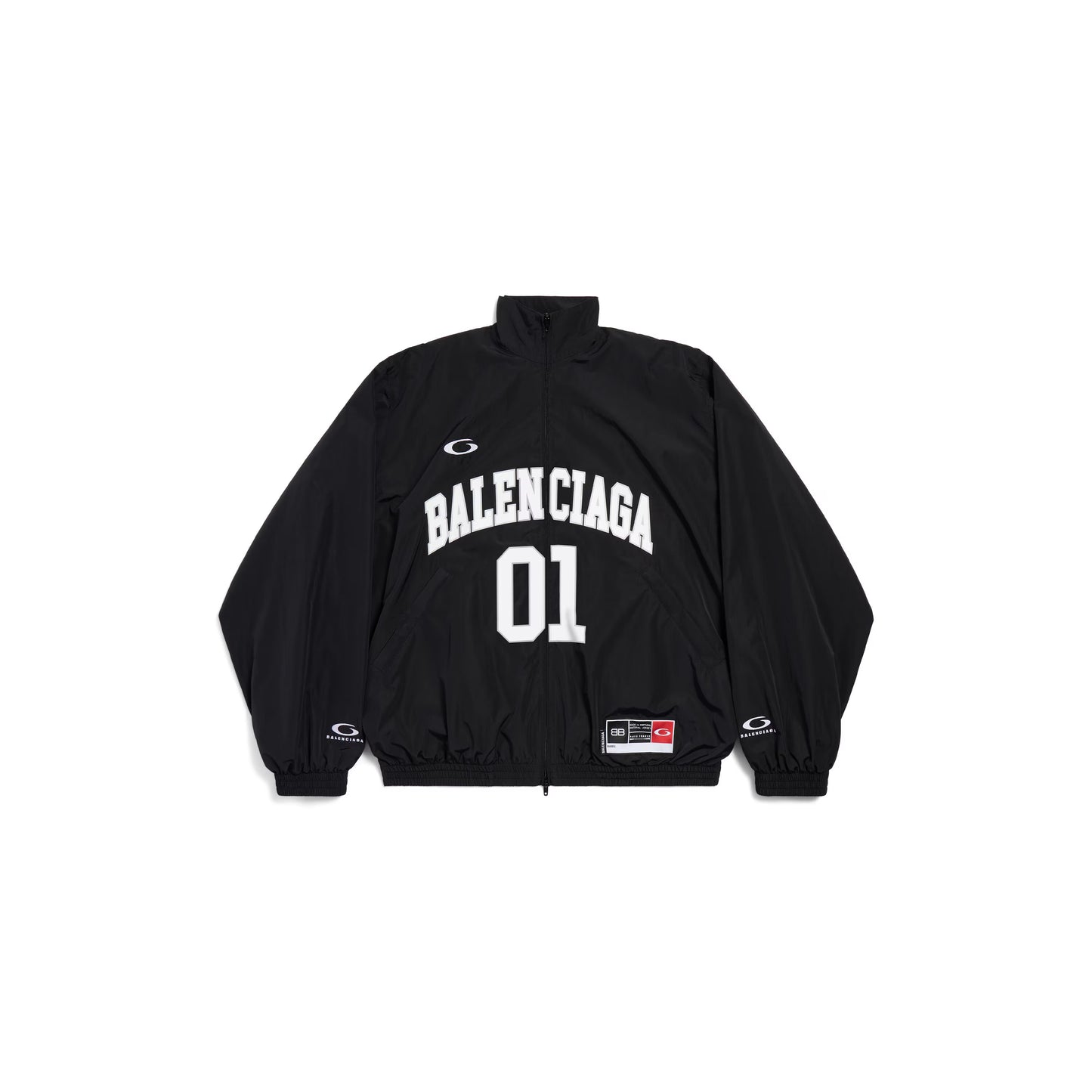 Balenciaga Basketball Series - Tracksuit Jacket in Black