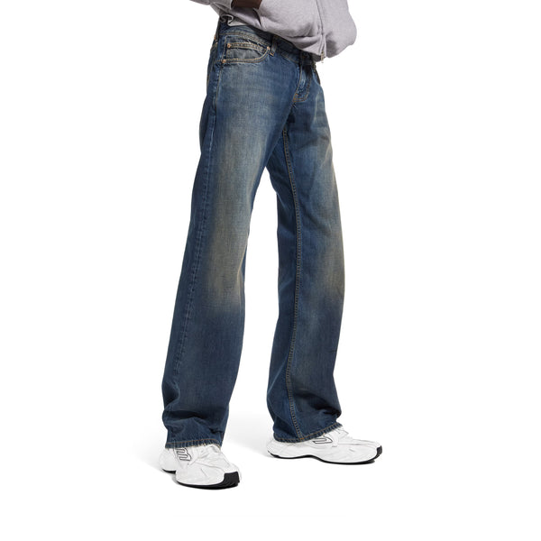 Men's Monday Shoe in White/black/grey