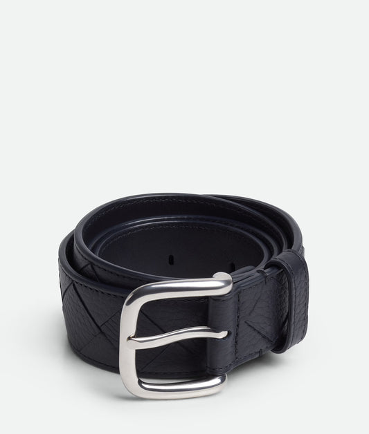 Intrecciato Taurillon Belt